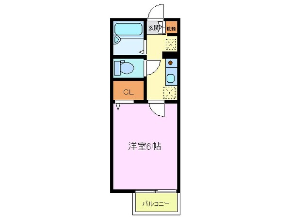 リッチＭの物件間取画像